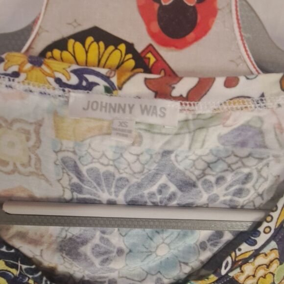 Johnny Was two piece pj pant set - Picture 2 of 4